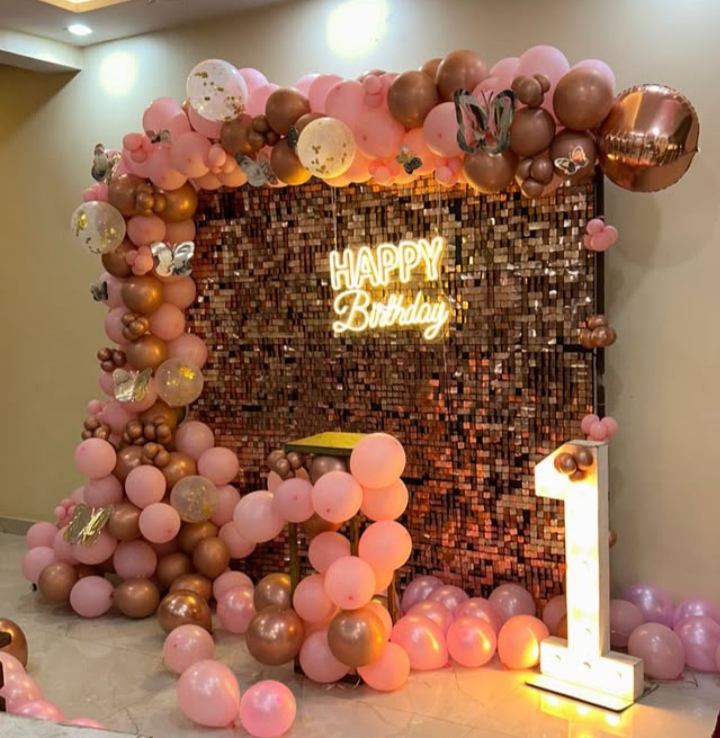 Pastel Balloon Decoration in Ranchi